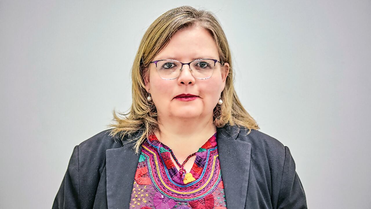 La directora del ICBF, Astrid Cáceres.