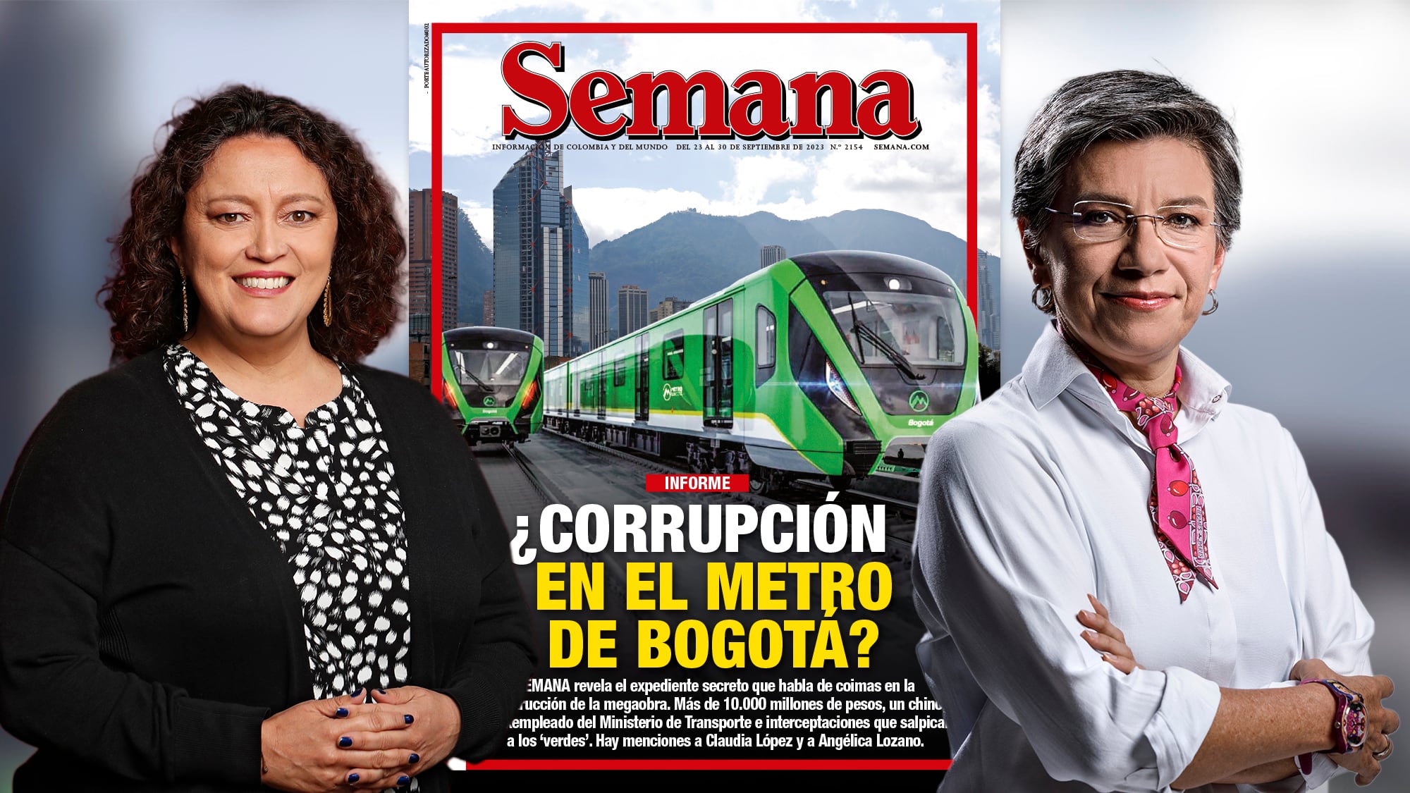 Claudia López y Angélica Lozano ed 2154