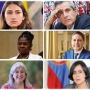 Gustavo Petro y los ministros que promueven la movilización de este 27 de septiembre.