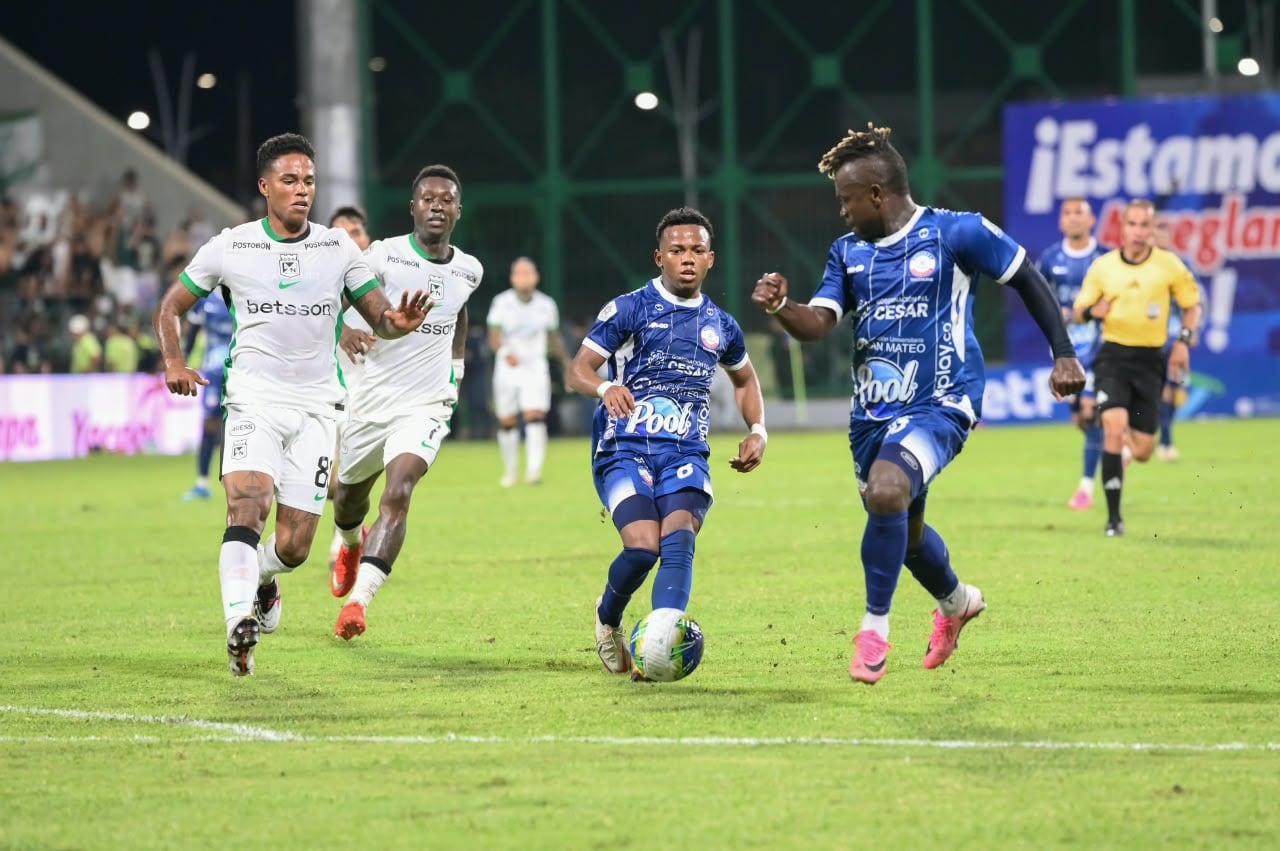 Alianza Valledupar vs. Atlético Nacional.
