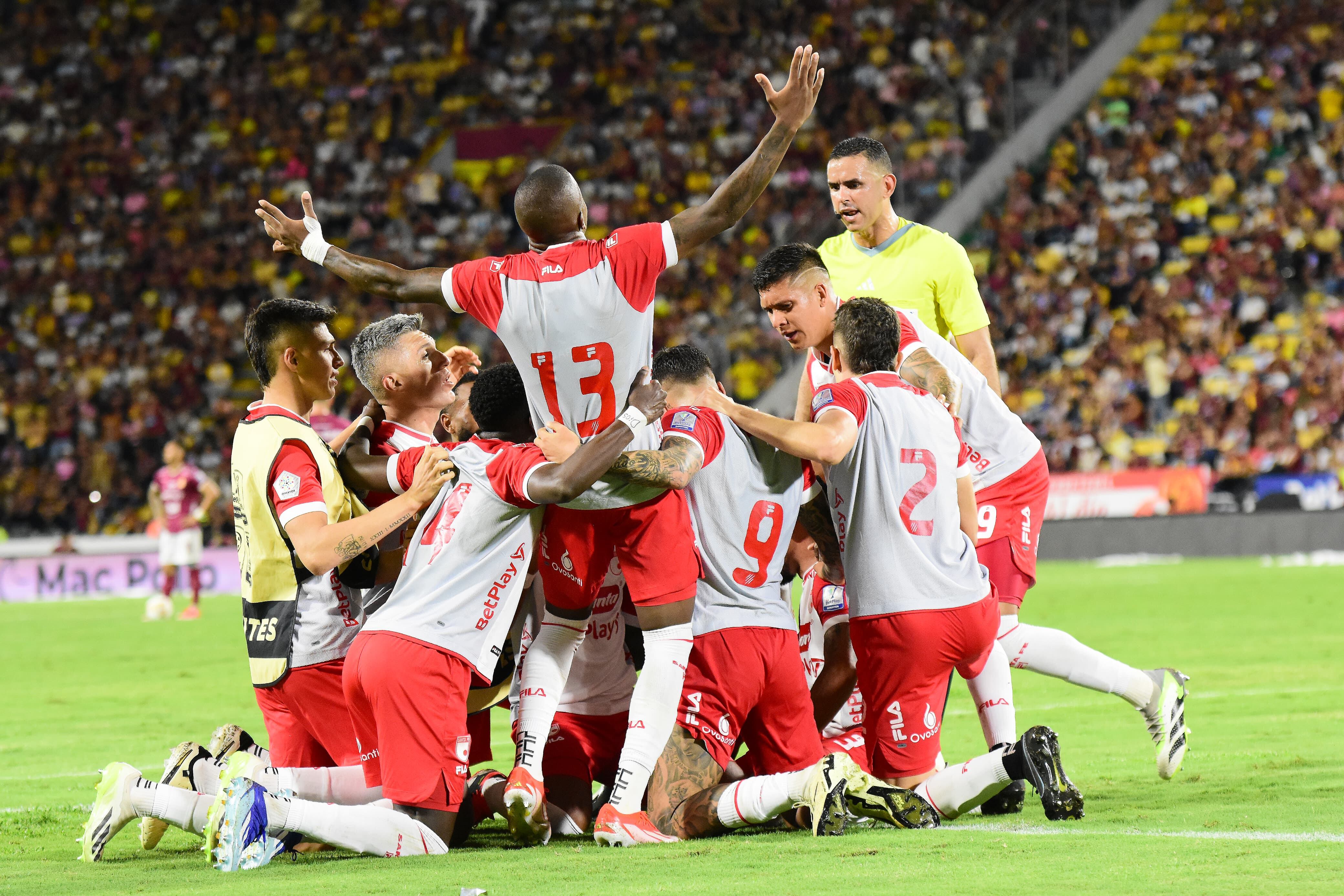 Santa Fe ganó de visita al Deportes Tolima en Ibagué