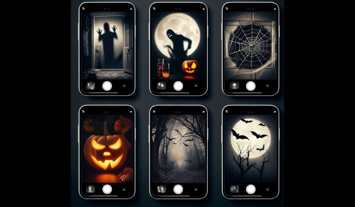 Los filtros del teléfono pueden ayudar a tomar buenas fotos de Halloween.
