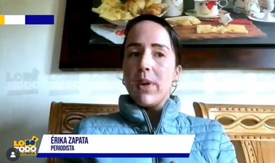 La periodista Érika Zapata habló su mala experiencia en el amor con su primer novio.