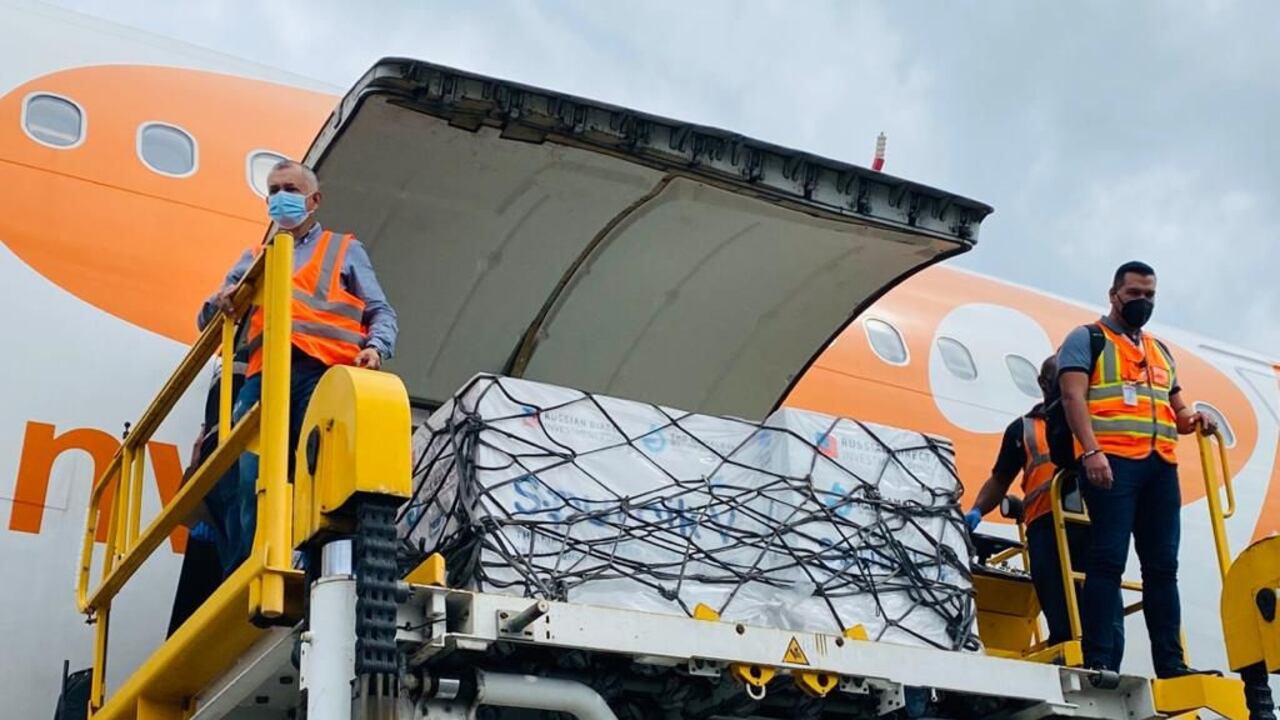 Llegaron las vacunas Sputnik V a Venezuela