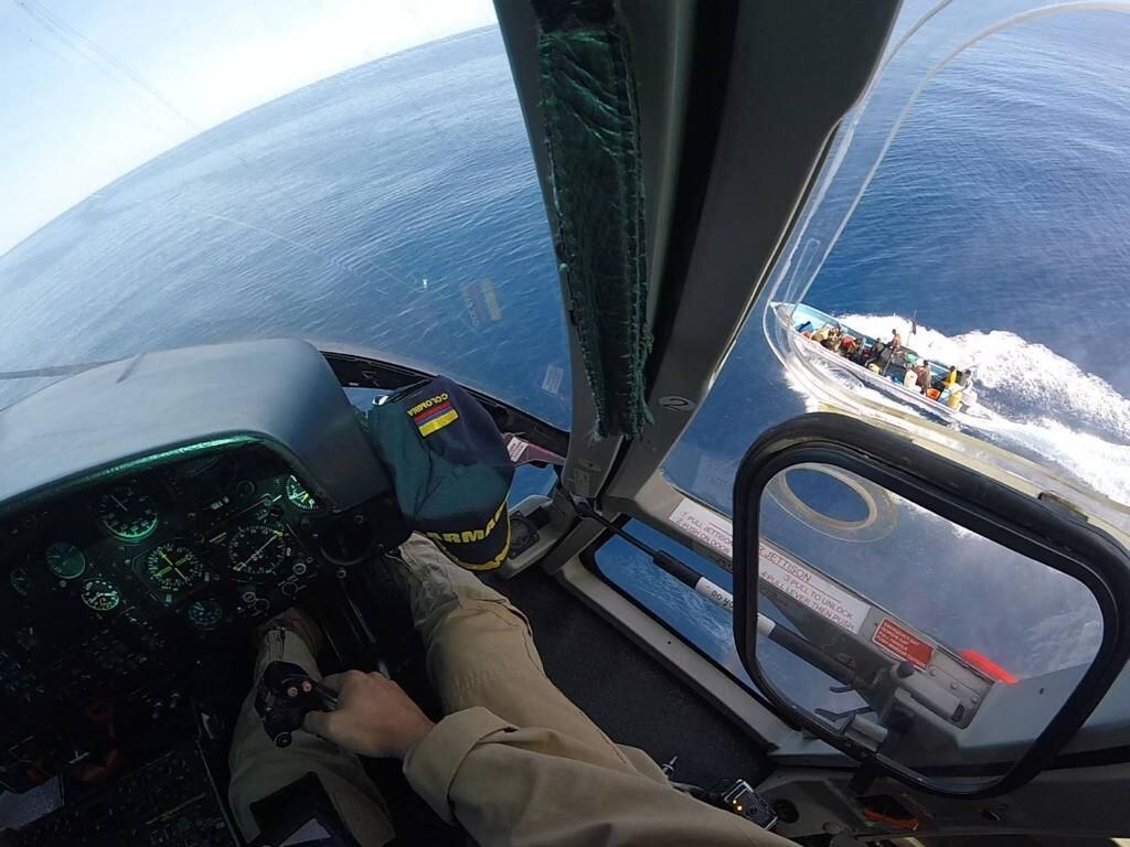 Armada de Colombia incauta 159 kilogramos de langosta en operativo contra pesca ilegal