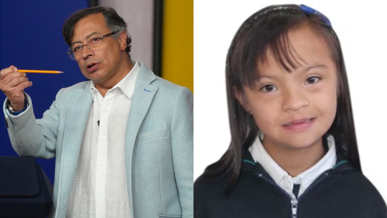 Gustavo Petro y Valeria Afanador.