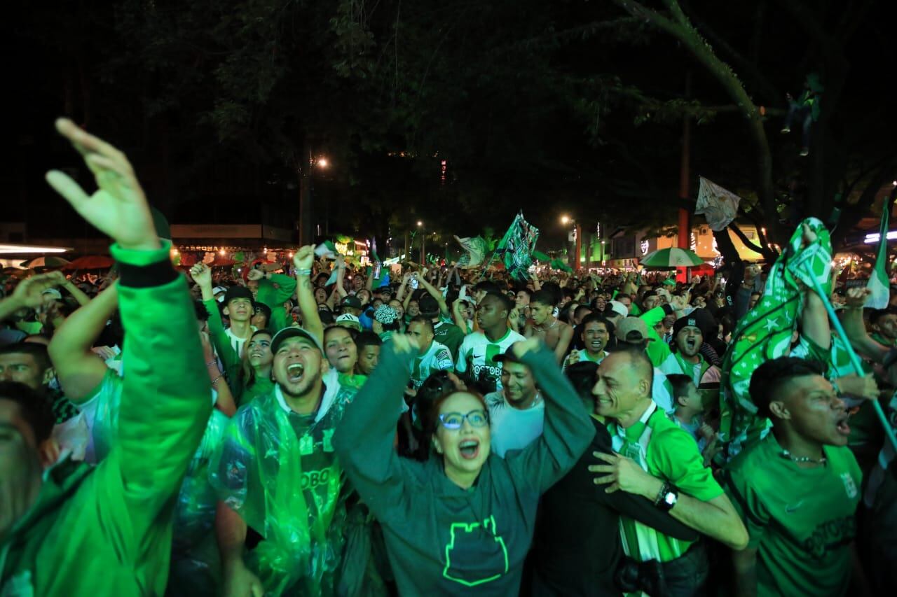 Final del fútbol colombiano entre Millonarios y Nacional