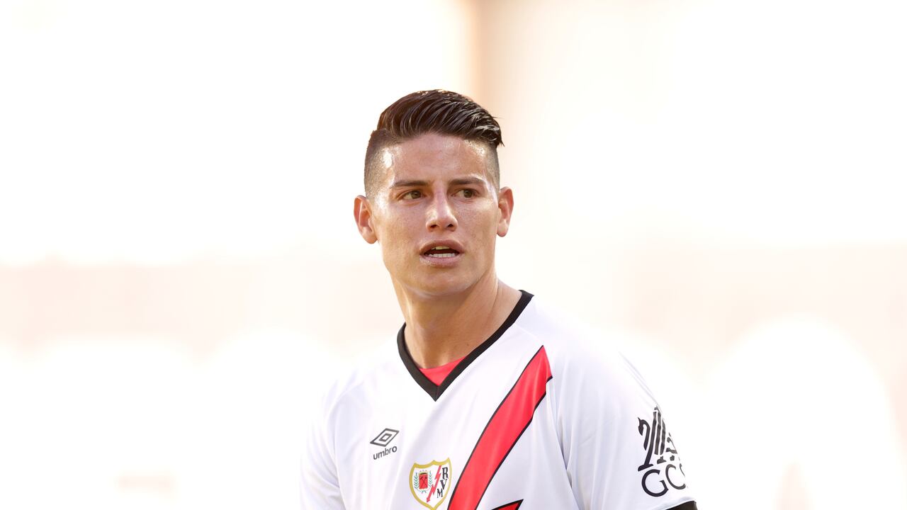 James Rodríguez busca sumar minutos en nuevo juego con el Rayo Vallecano