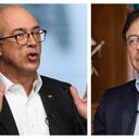 Juan Carlos Echeverry y Gustavo Petro.