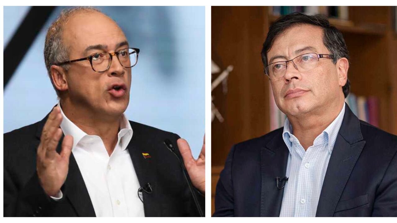 Juan Carlos Echeverry y Gustavo Petro.