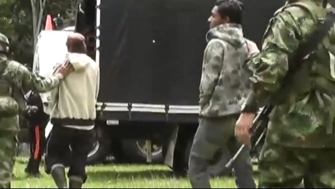 Golpe a miembros del ELN entre 2014 y 2015