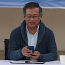 Presidente de la República Gustavo Petro Urrego participó en la Asamblea Nacional por las reformas sociales en la universidad Nacional convocada por el Pacto Histórico y sindicatos
Petro con celular
Bogota septiembre 14 del 2024
Foto Guillermo Torres Reina / Semana