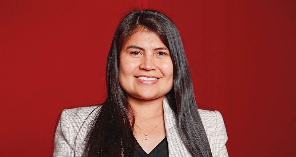 Karen Manrique Representante de las curules de paz