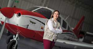 La Patrulla Aérea lleva a cabo una gran brigada de salud cada mes a un sitio remoto de Colombia.