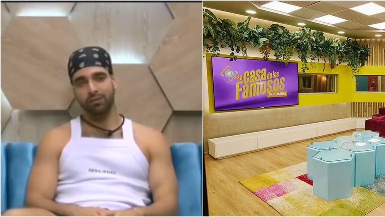 Sebastian Tamayo en La casa de los famosos Colombia