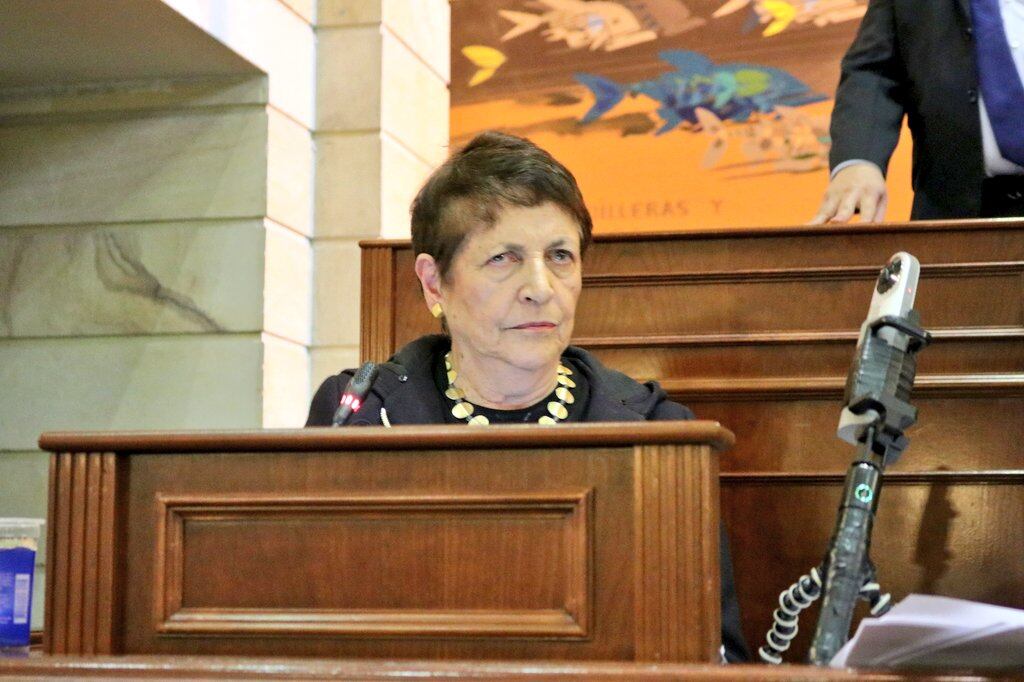 Gloria Gaitán, hija de Jorge Eliécer Gaitán.