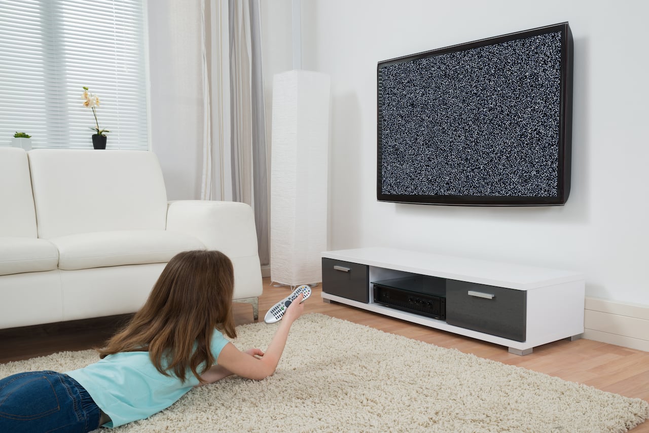 Los televisores pueden tener errores temporales que tienen fácil solución.