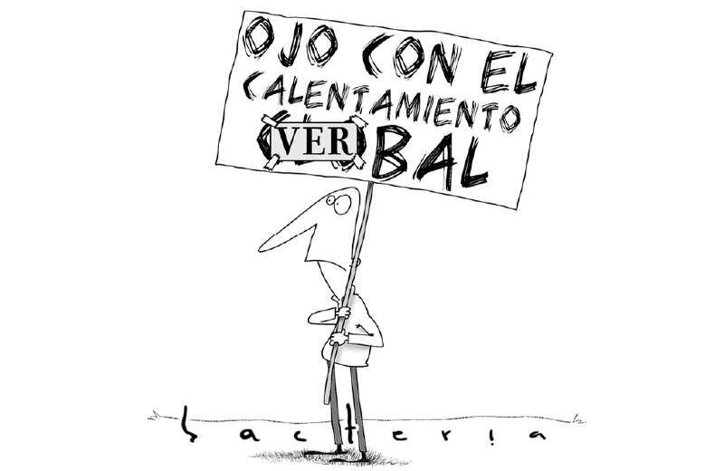 A Bacteria, uno de los caricaturistas más polémicos del país, la incorrección política le parece un sinsentido porque  “en un país como Colombia, donde todos creen ser dueños de la verdad, ¿cómo hace uno para saber qué es políticamente correcto?”. 