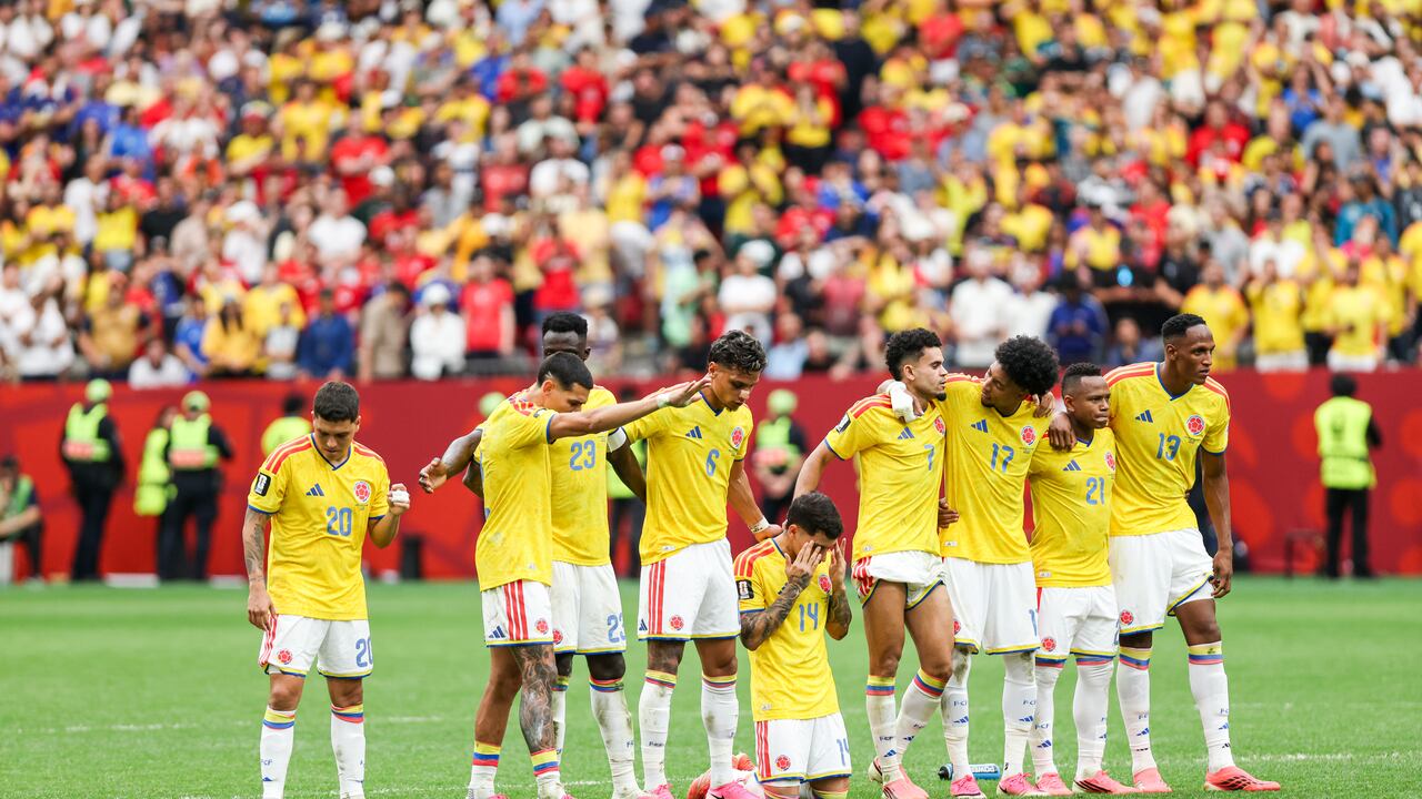 Jugadores de la Selección Colombia en el pasado mundial.