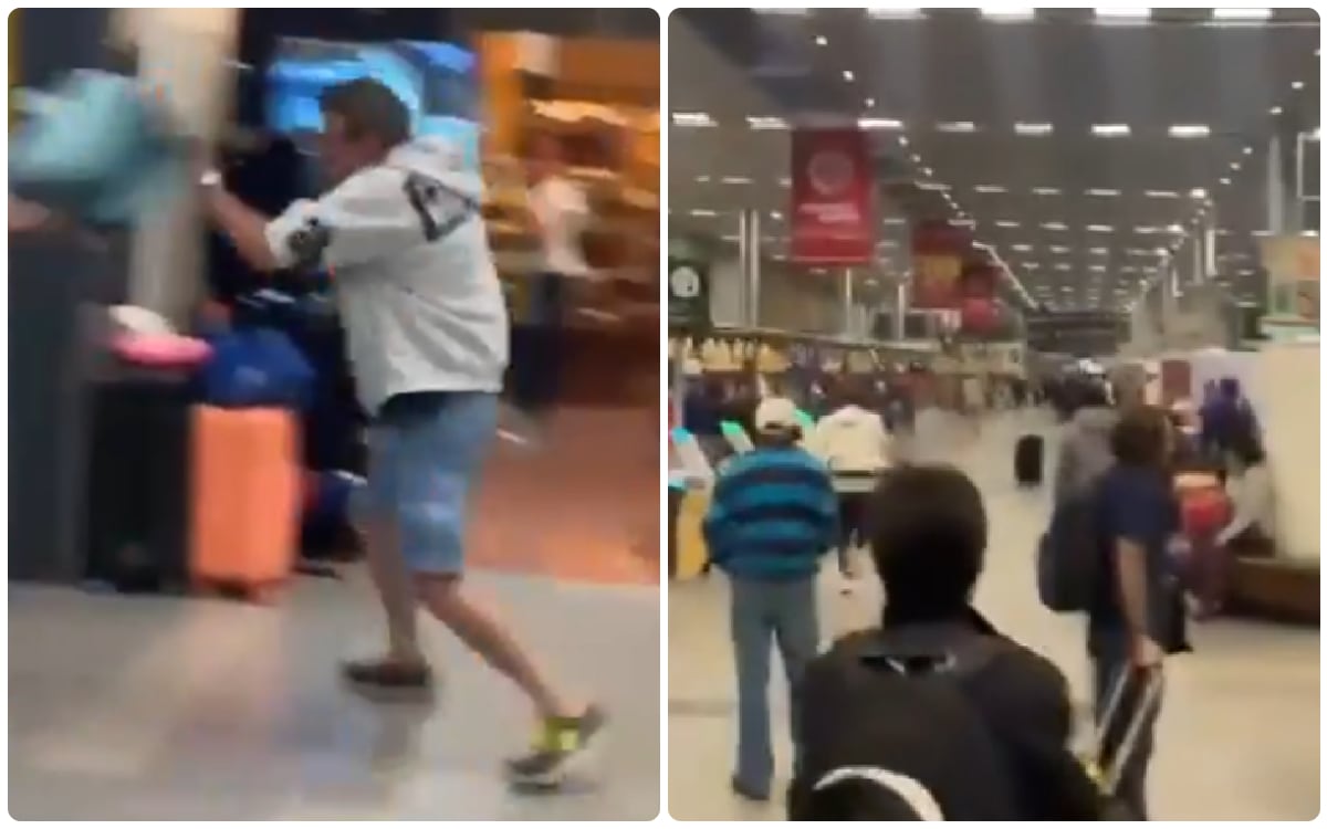 Imágenes de un video dfundido por redes sociales.