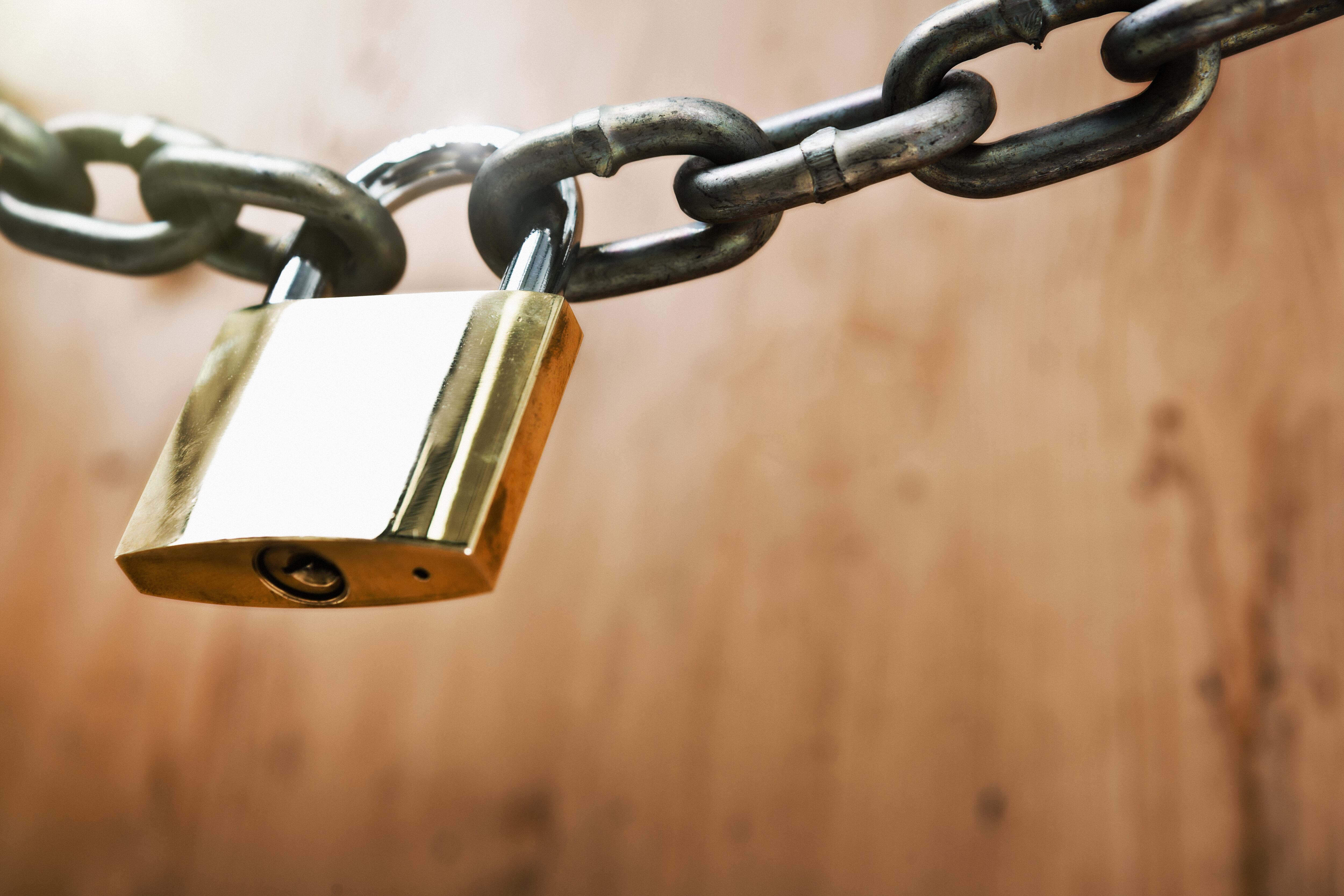 Los candados sirven para proteger objetos de valor.