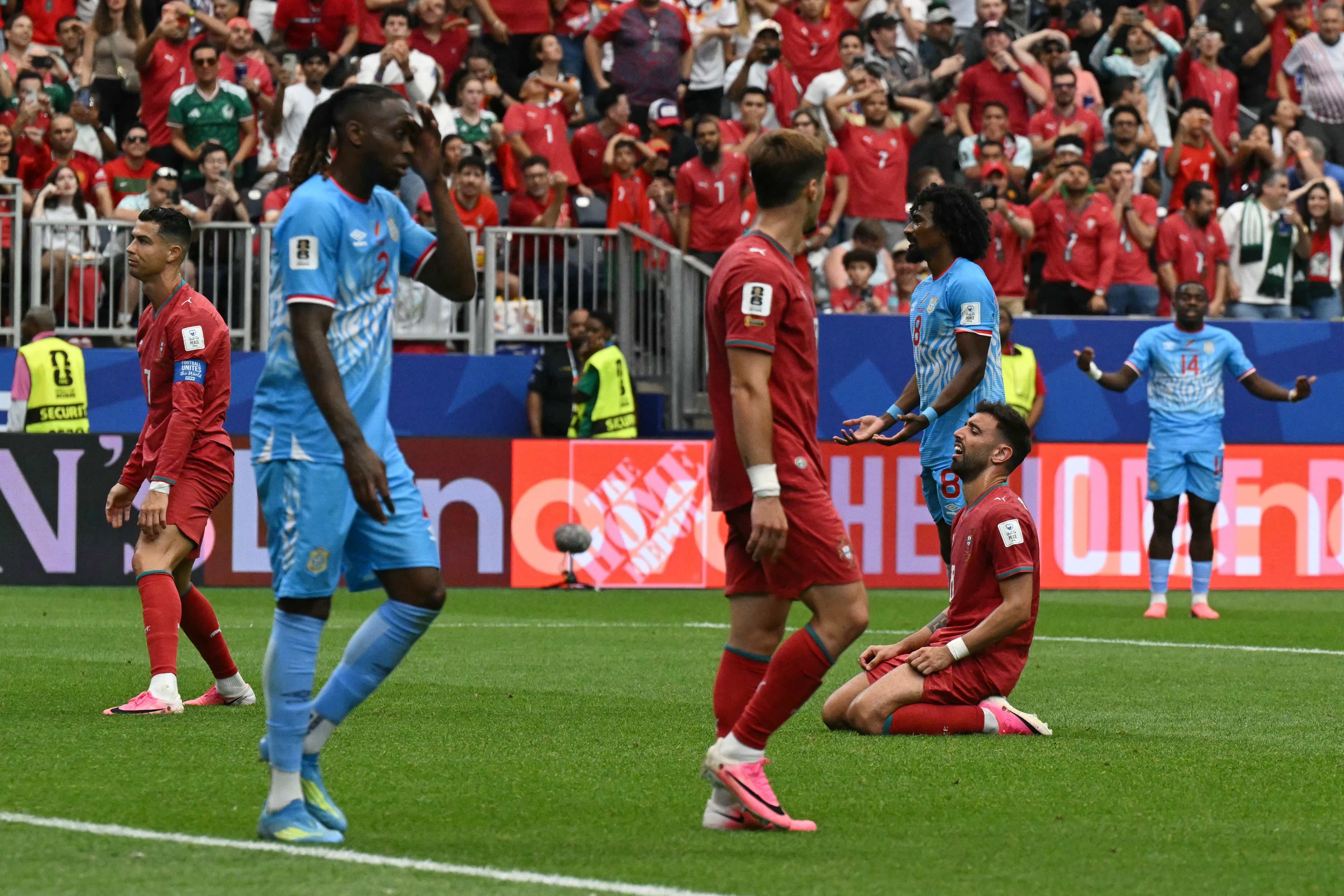 Selección de Portugal sufrió con RD Congo en el debut del Mundial 2026