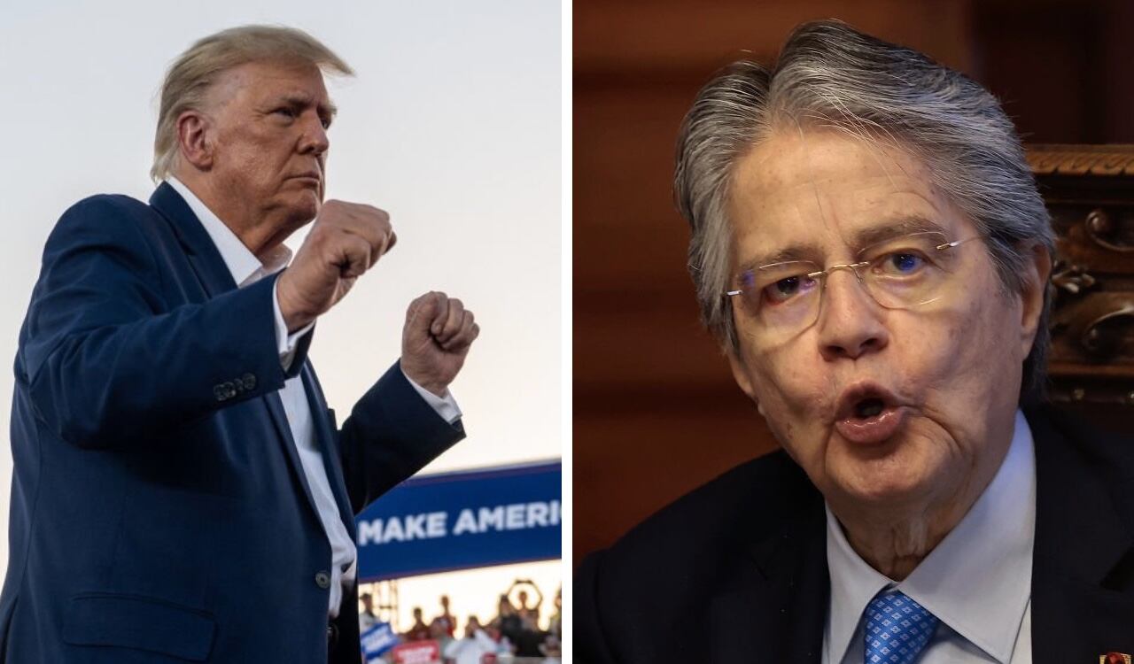 Donald Trump y Guillermo Lasso tuvieron discursos similares luego de las decisiones de la justicia en contra de ellos