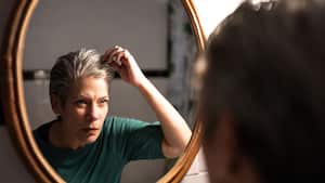 Líquido para las canas.