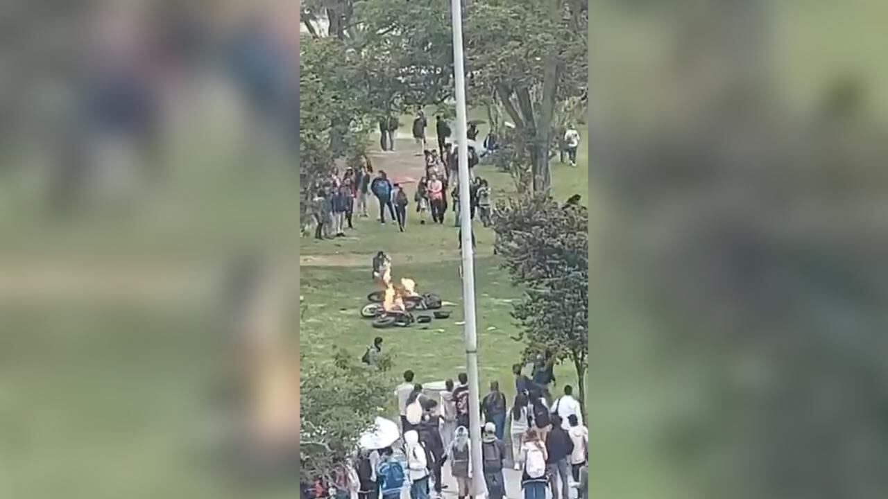 Disturbios Universidad Nacional