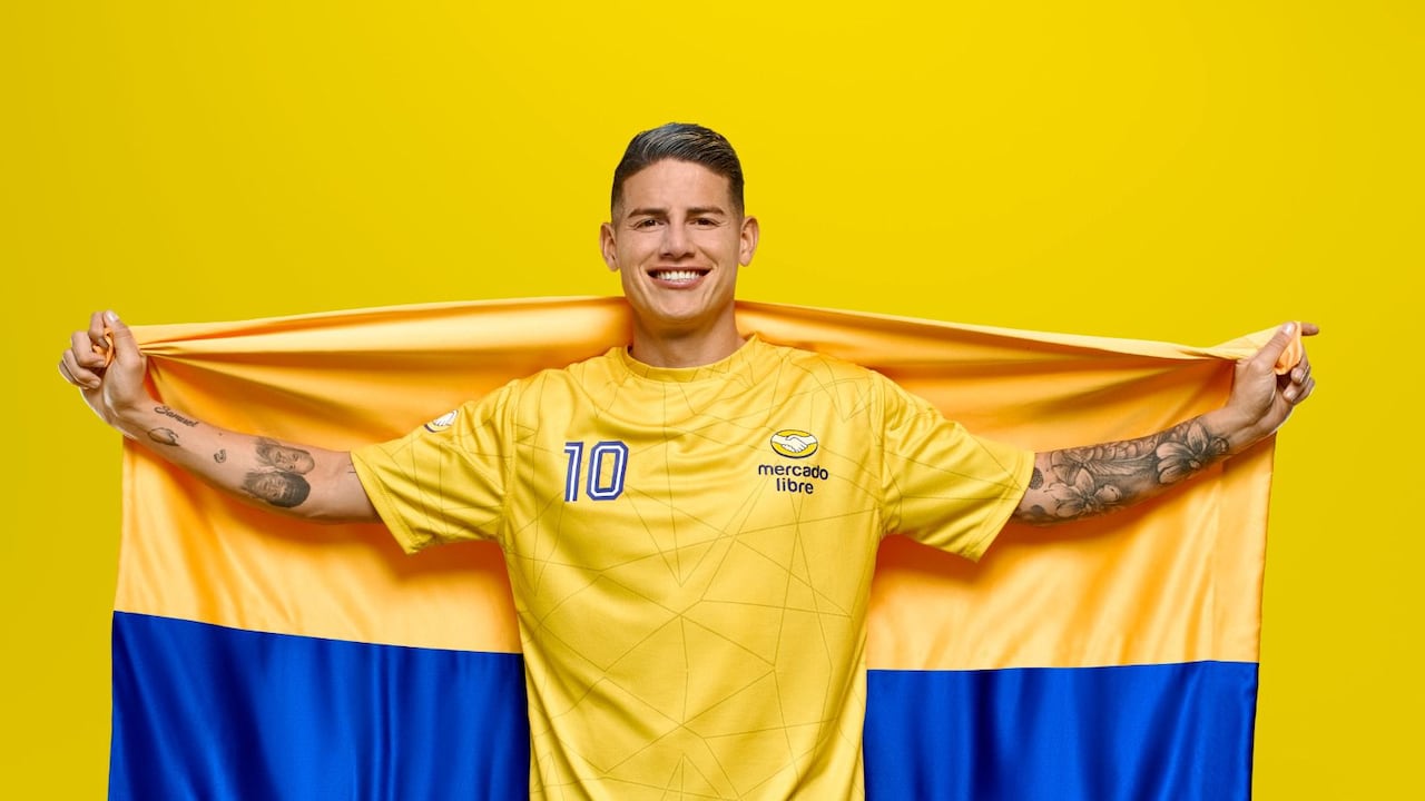 James Rodríguez, futbolista colombiano