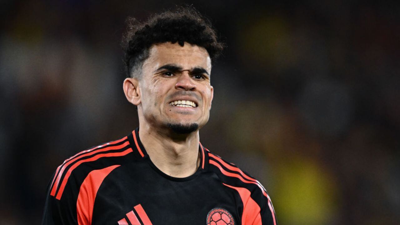 Luis Díaz con la tricolor.