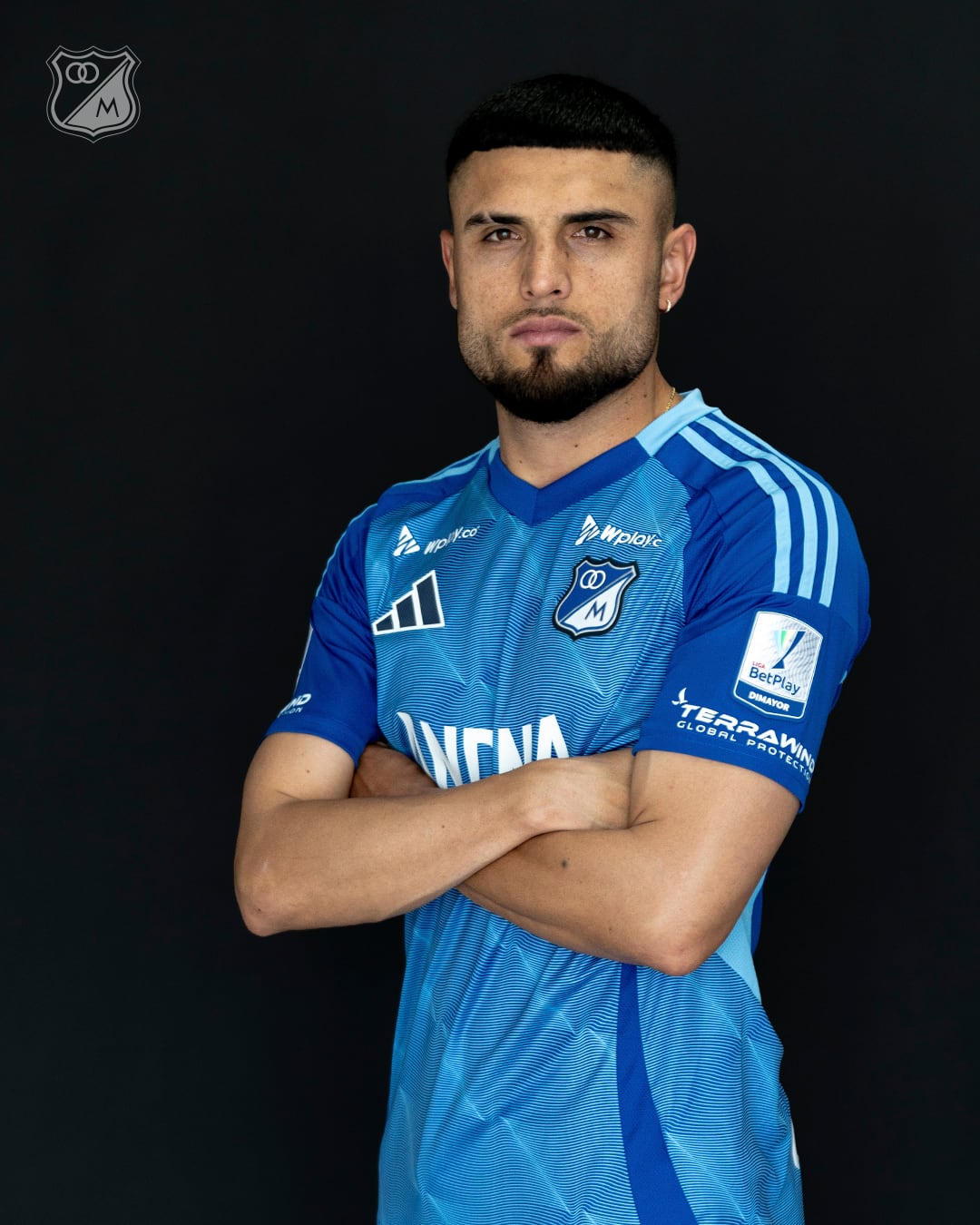 Rodrigo Ureña presentado en Millonarios.