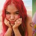 La cantante integró al influencer en el video de su nueva canción. Fotos: Instagram @karolg - @iker.elmillonario.