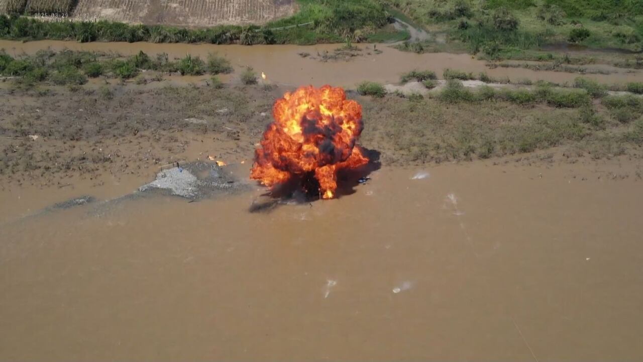 Operación militar en contra de las disidencias en el Cauca.