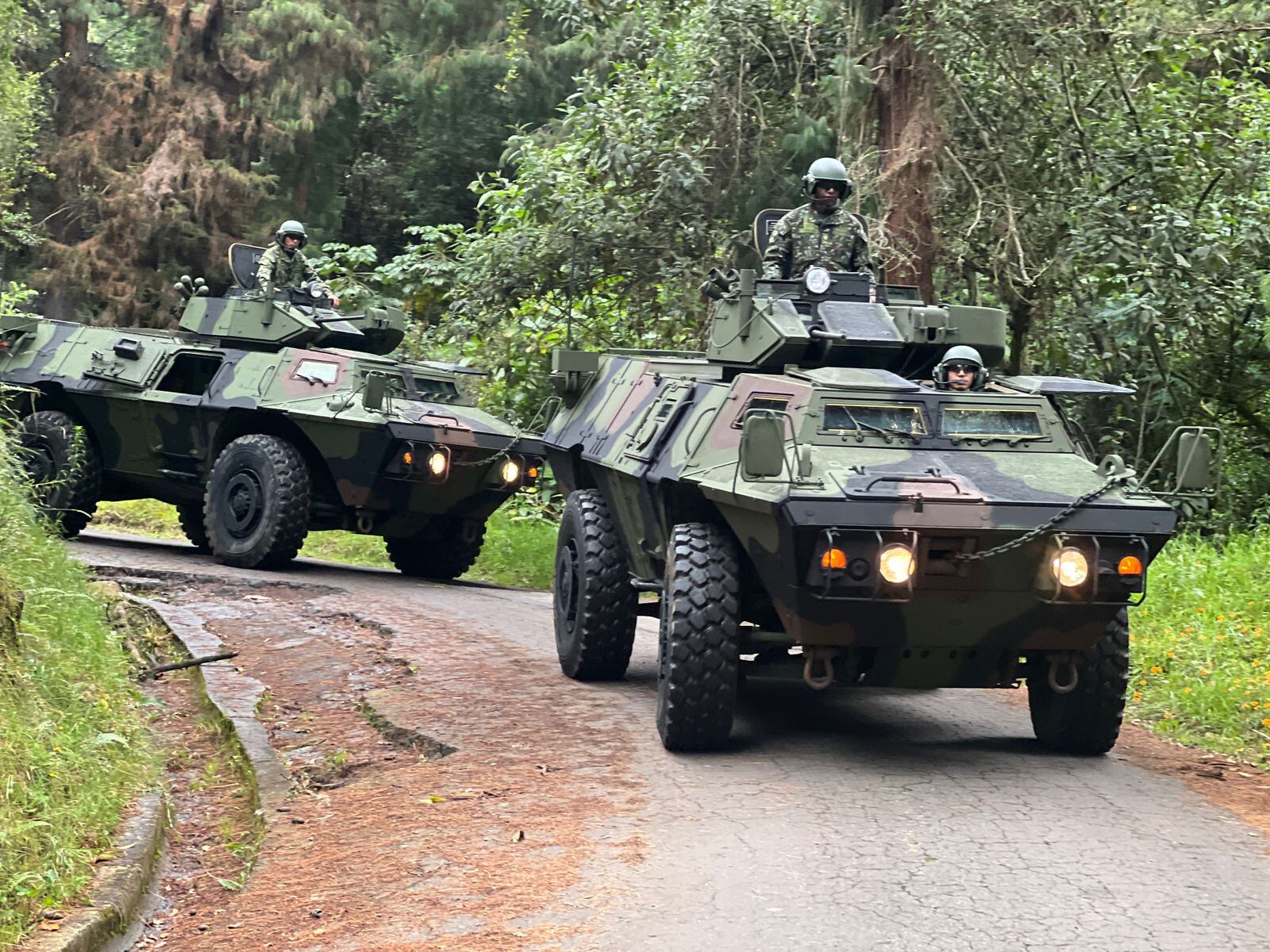 Patrullajes del Ejército Nacional de Colombia.