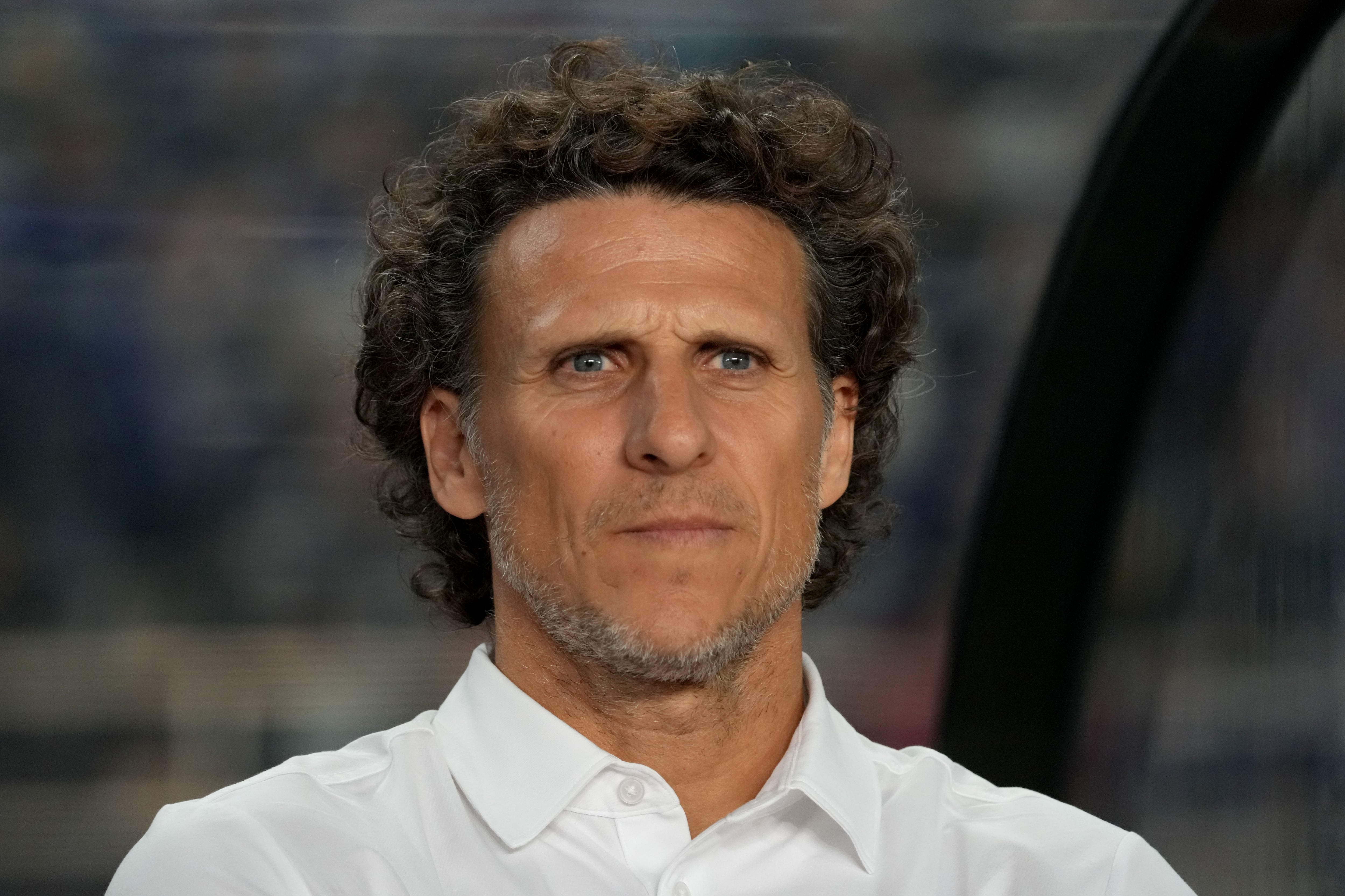 Diego Forlán, DT interino de la Selección de Uruguay.