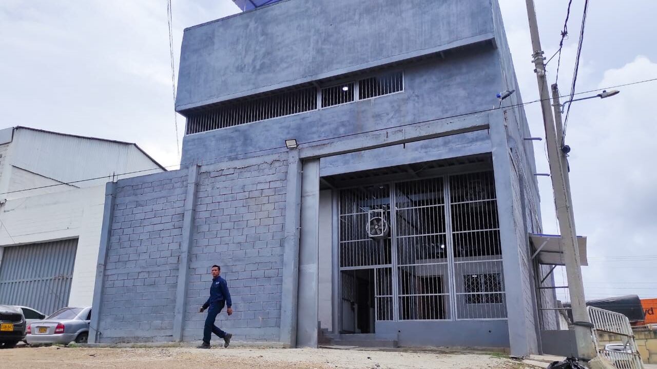 Nuevo centro de detención transitoria, ubicado en la urbanización La Candelaria - Cartagena