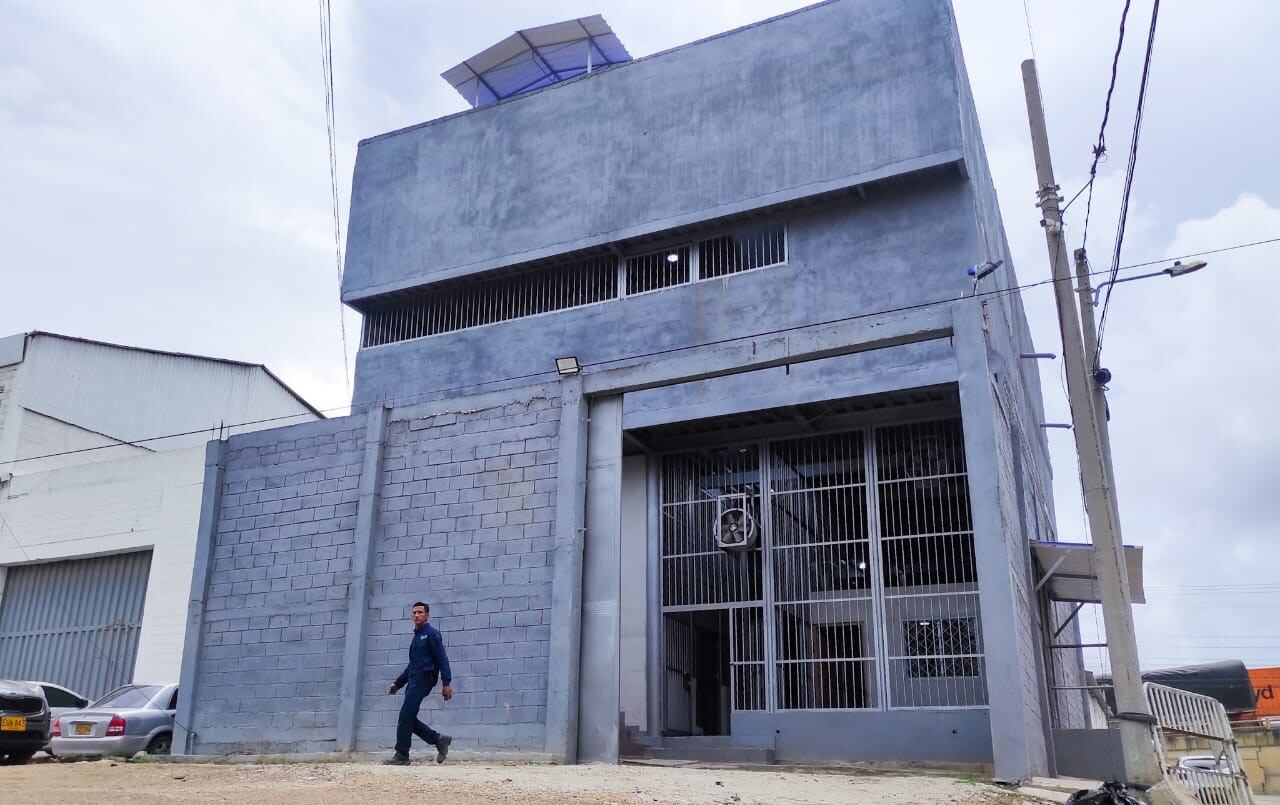 Nuevo centro de detención transitoria, ubicado en la urbanización La Candelaria - Cartagena