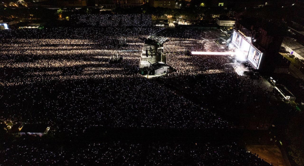 La cantante colombiana hizo 'sold out' de sus dos fechas de concierto en Argentina, más de 58.000 personas disfrutaron del evento.
