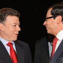 Juan Manuel Santos está jugando políticamente en la campaña de Gustavo Petro. Envió al grueso de sus alfiles a respaldarlo en la campaña.