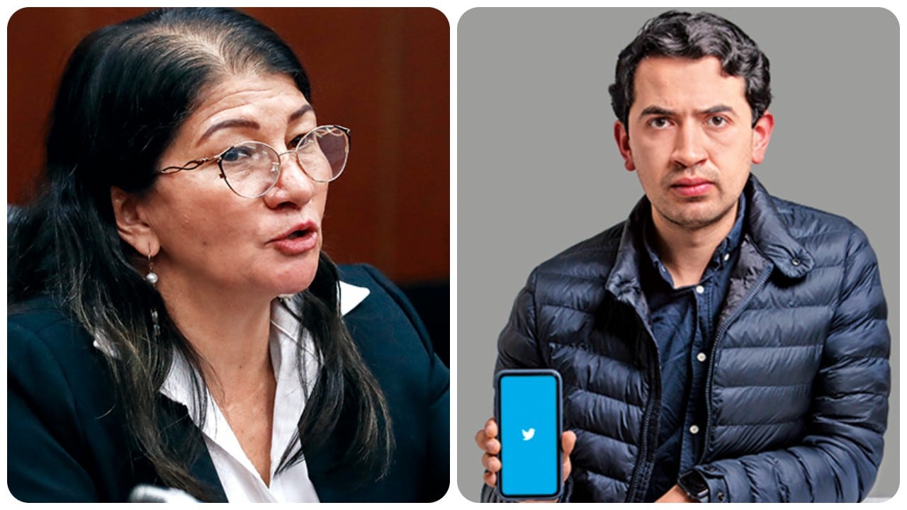 Sandra Ramírez y Daniel Briceño.