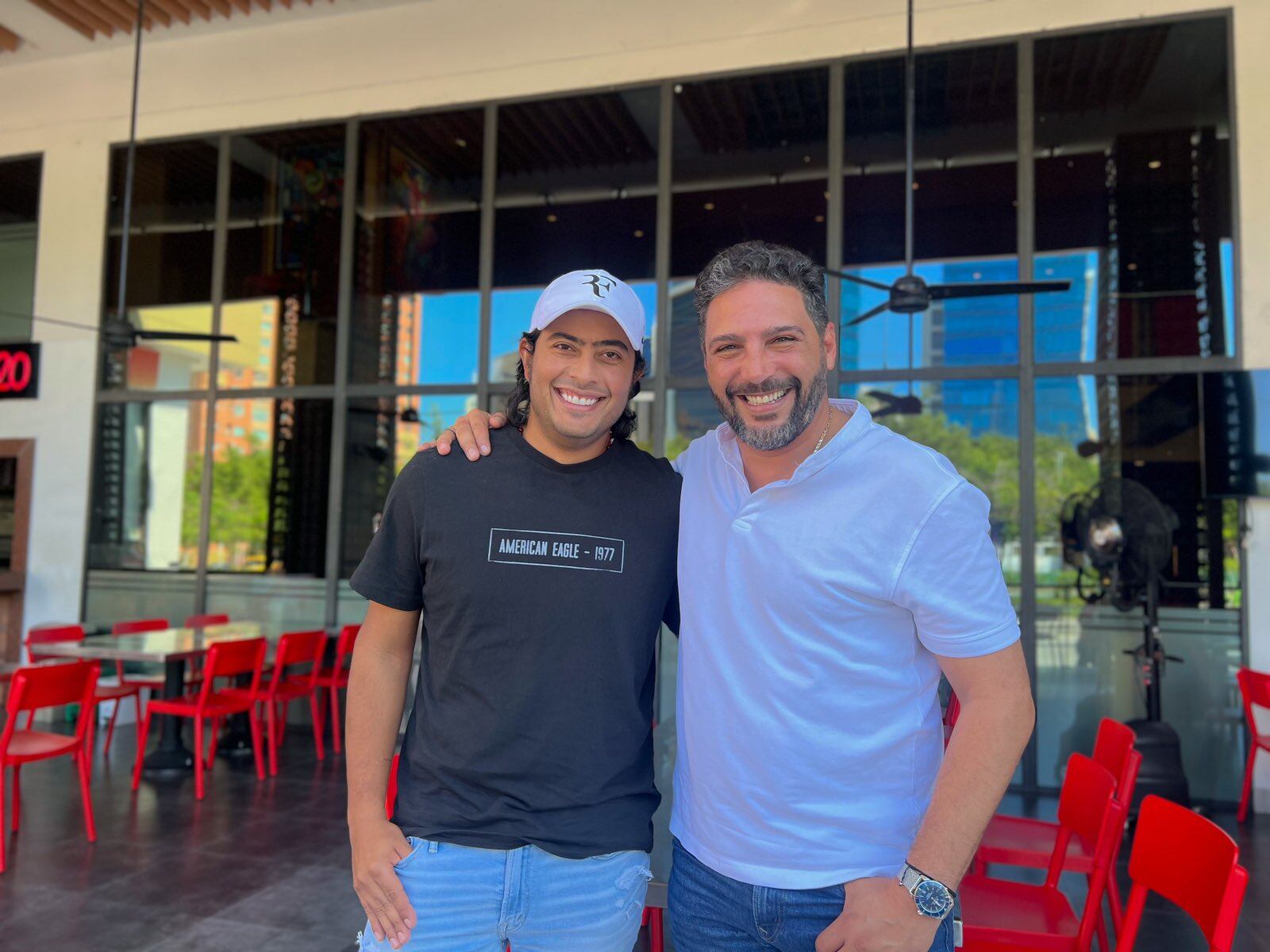 Nicolás Petro, diputado del Atlántico, y Agmeth Scaf, representante a la Cámara