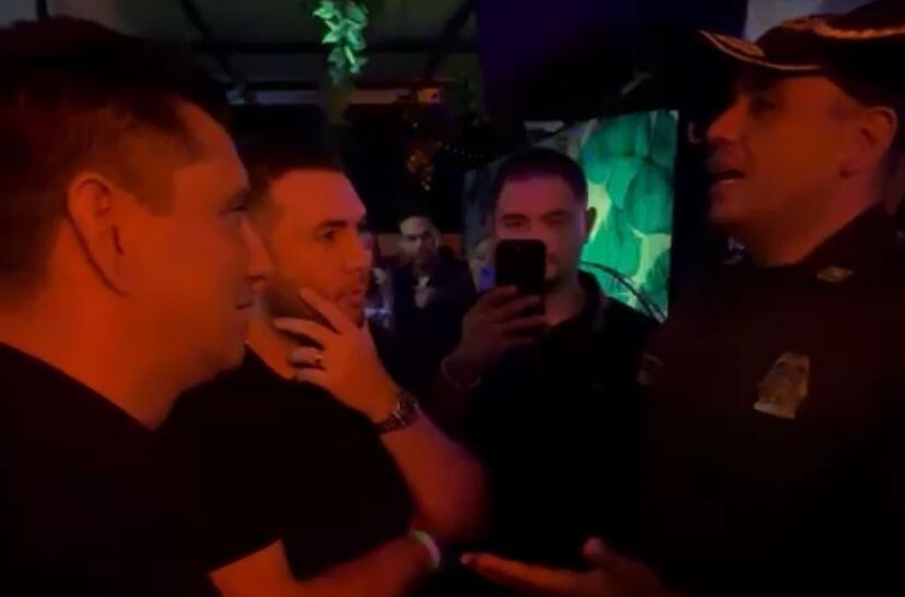 Renso Jesús Martínez, gobernador de Arauca, intervino en un procedimiento para cerrar una discoteca en la ciudad de Arauca