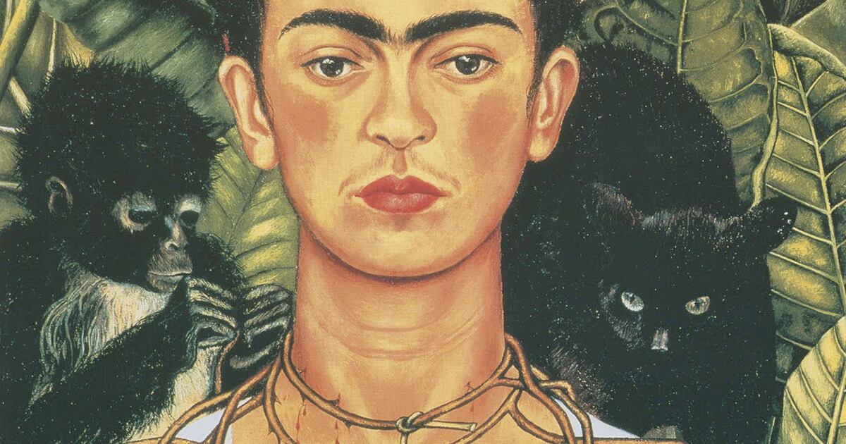 Frida fue una voz e imagen en el arte y la sociedad, dedicada a la representación de la mujer en la modernidad. Autorretrato con Mono (1938), de Frida Kahlo.