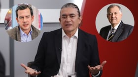 Gustavo Bolívar, Rodrigo Lara y Alejandro Ordóñez.