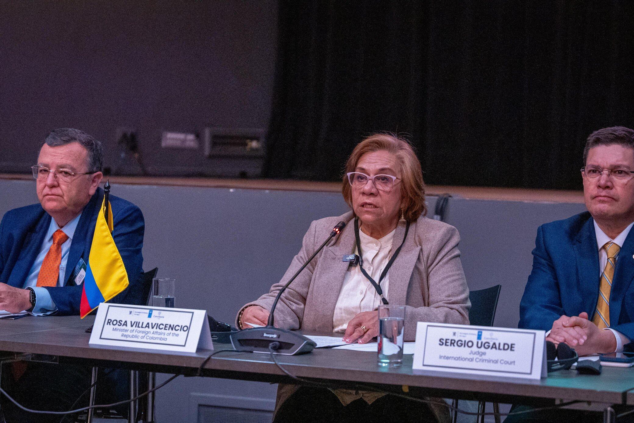 Yolanda Villavicencio, canciller.