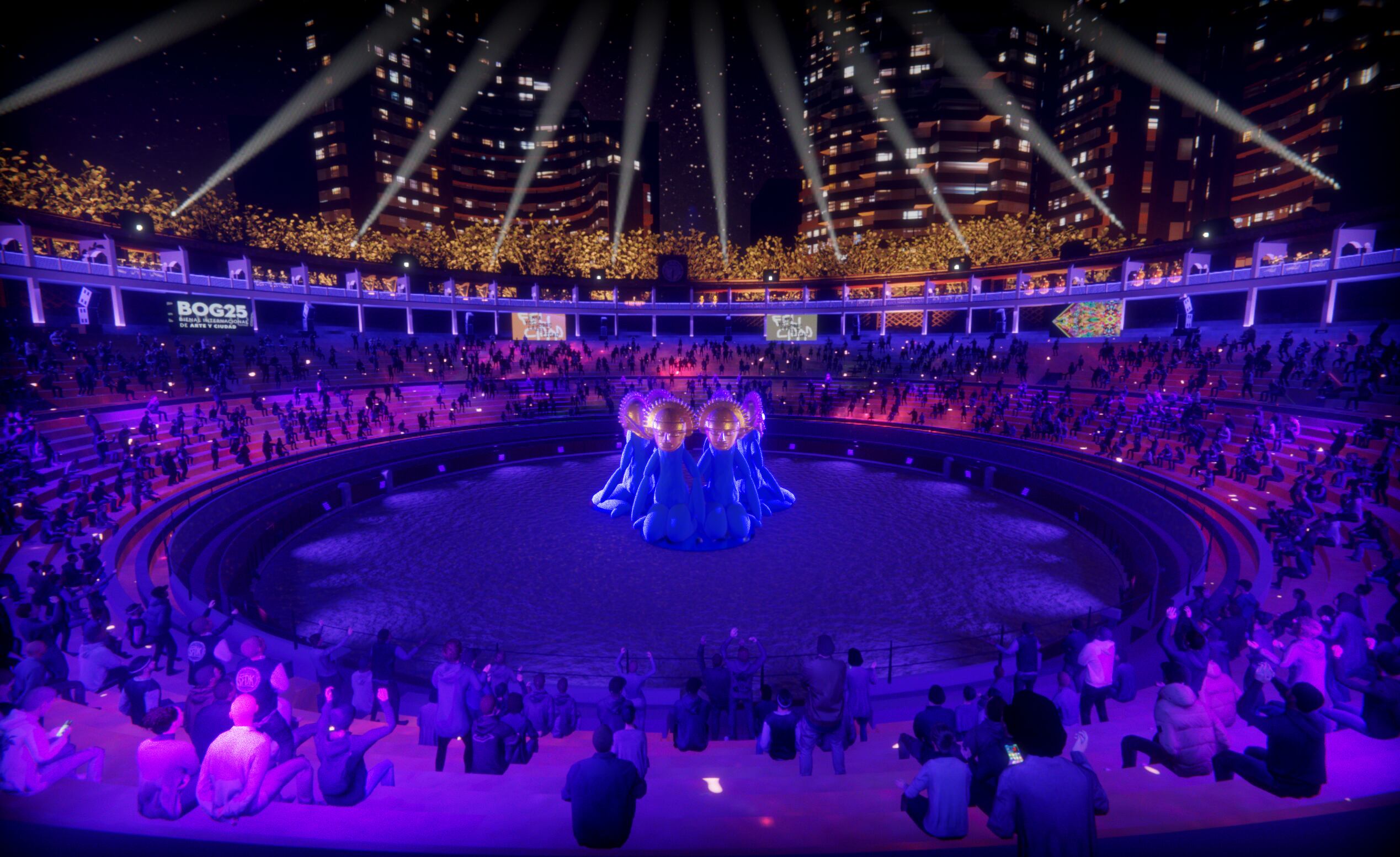 Render de la  obra ‘Latido de la tierra’