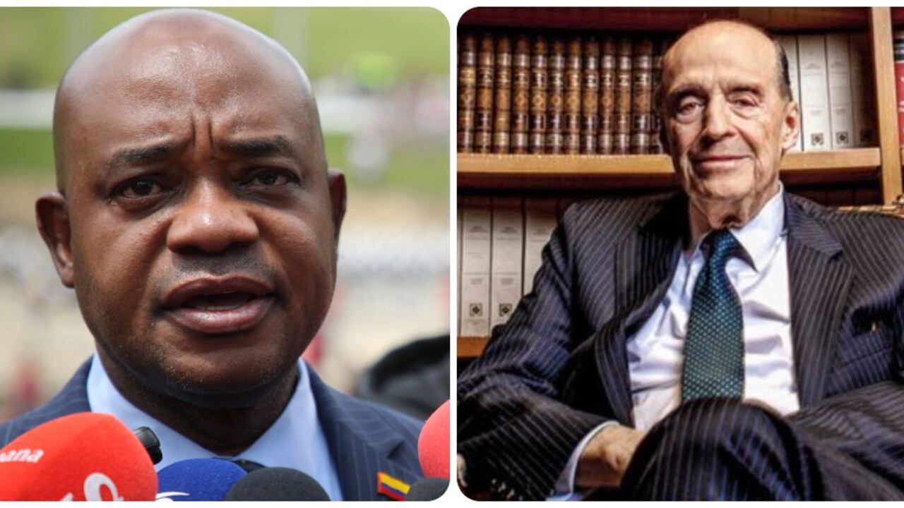 Luis Gilberto Murillo y Álvaro Leyva.