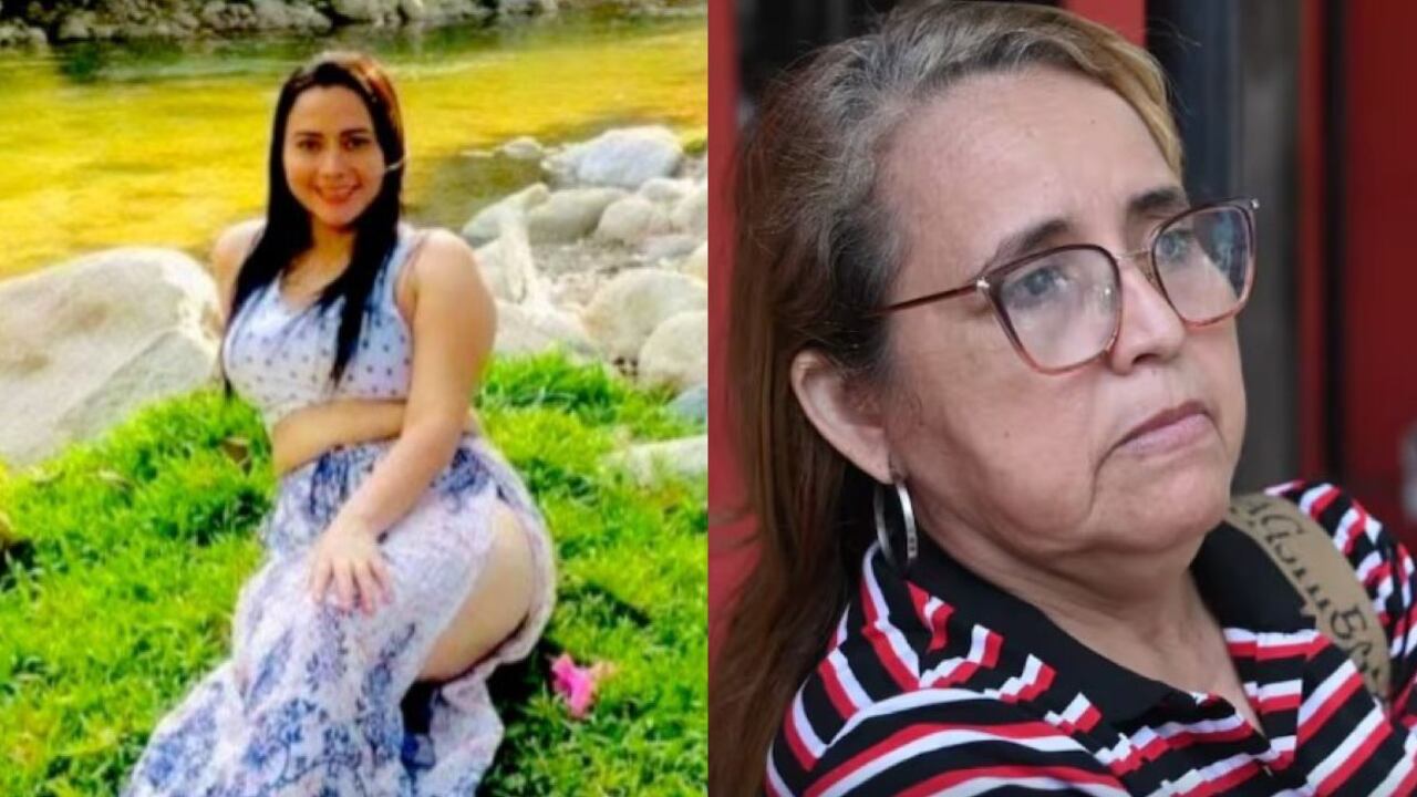 Johanna Alexandra Baca Echeverría y su mamá Claudia Echeverría.