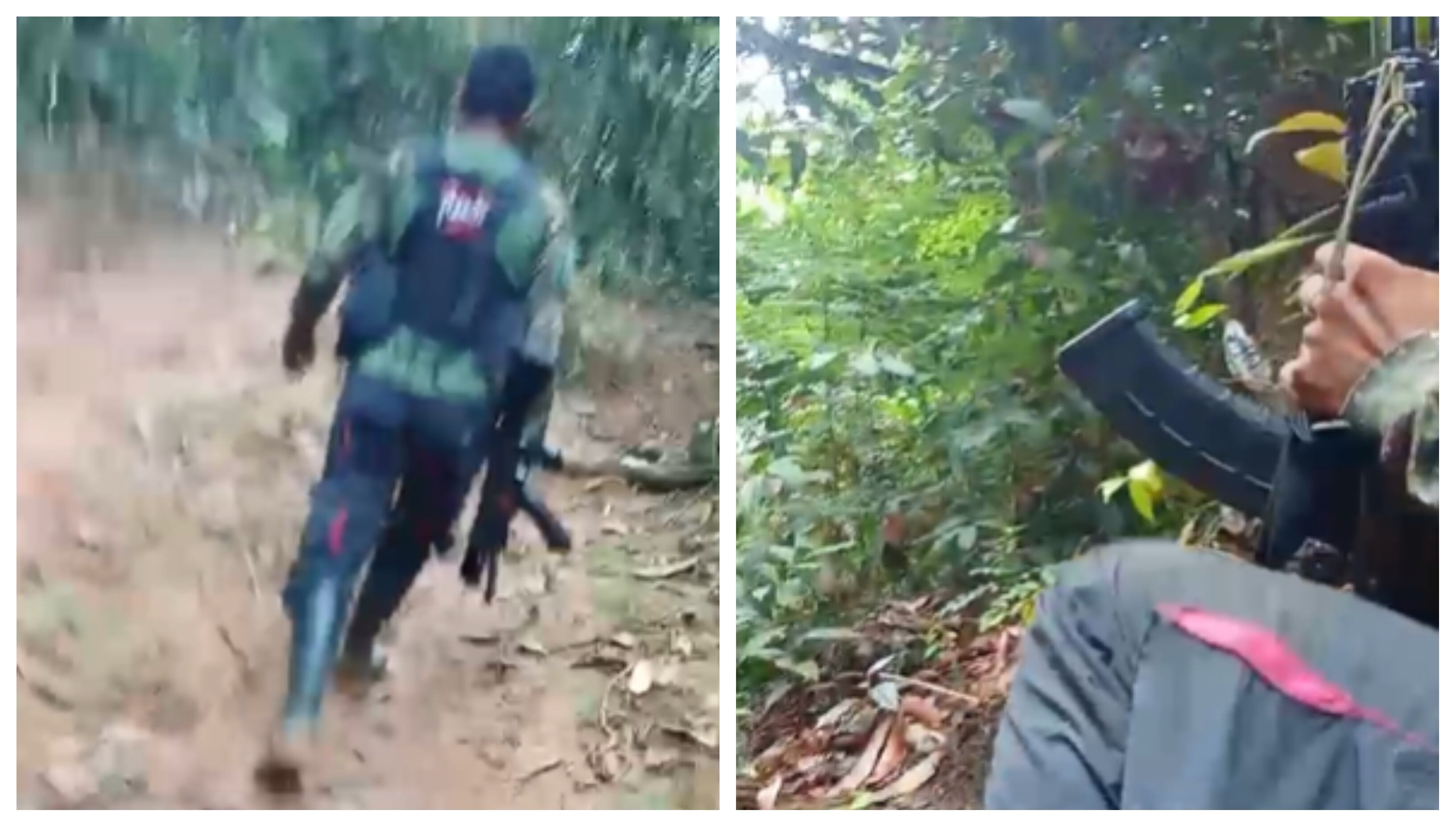 Armados se enfrentan en Anorí y provocan desplazamiento forzado.